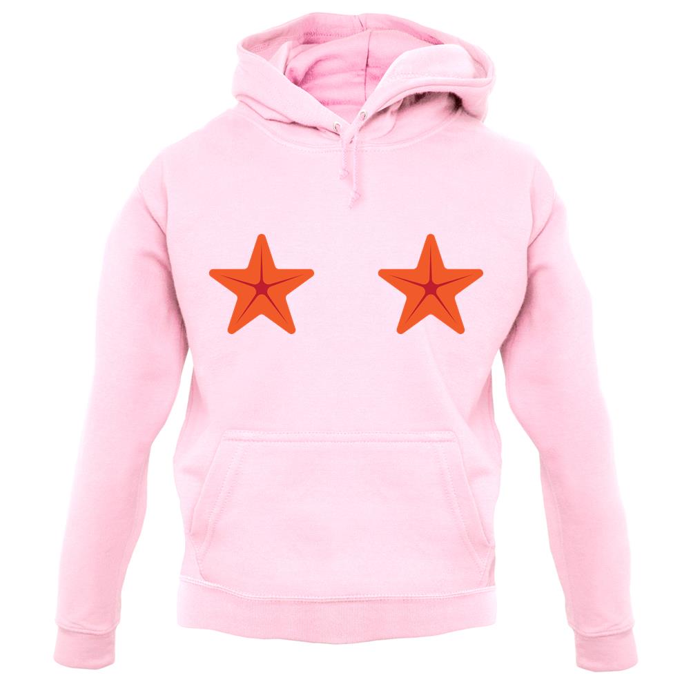 Mermaid Starfish Boobs unisex hoodie