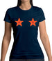 Mermaid Starfish Boobs Womens T-Shirt