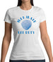 Off Duty Mermaid Womens T-Shirt