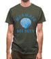 Off Duty Mermaid Mens T-Shirt