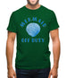 Off Duty Mermaid Mens T-Shirt