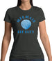 Off Duty Mermaid Womens T-Shirt