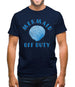 Off Duty Mermaid Mens T-Shirt