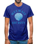 Off Duty Mermaid Mens T-Shirt