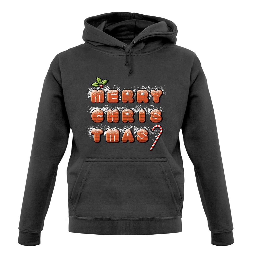 Merry Christmas Biscuits unisex hoodie