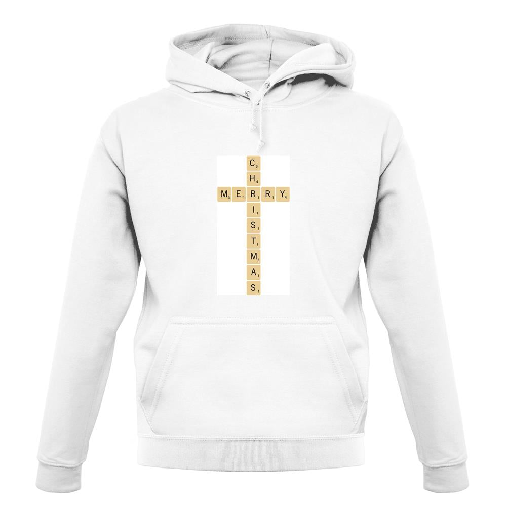 Merry Christmas Letter Piece unisex hoodie