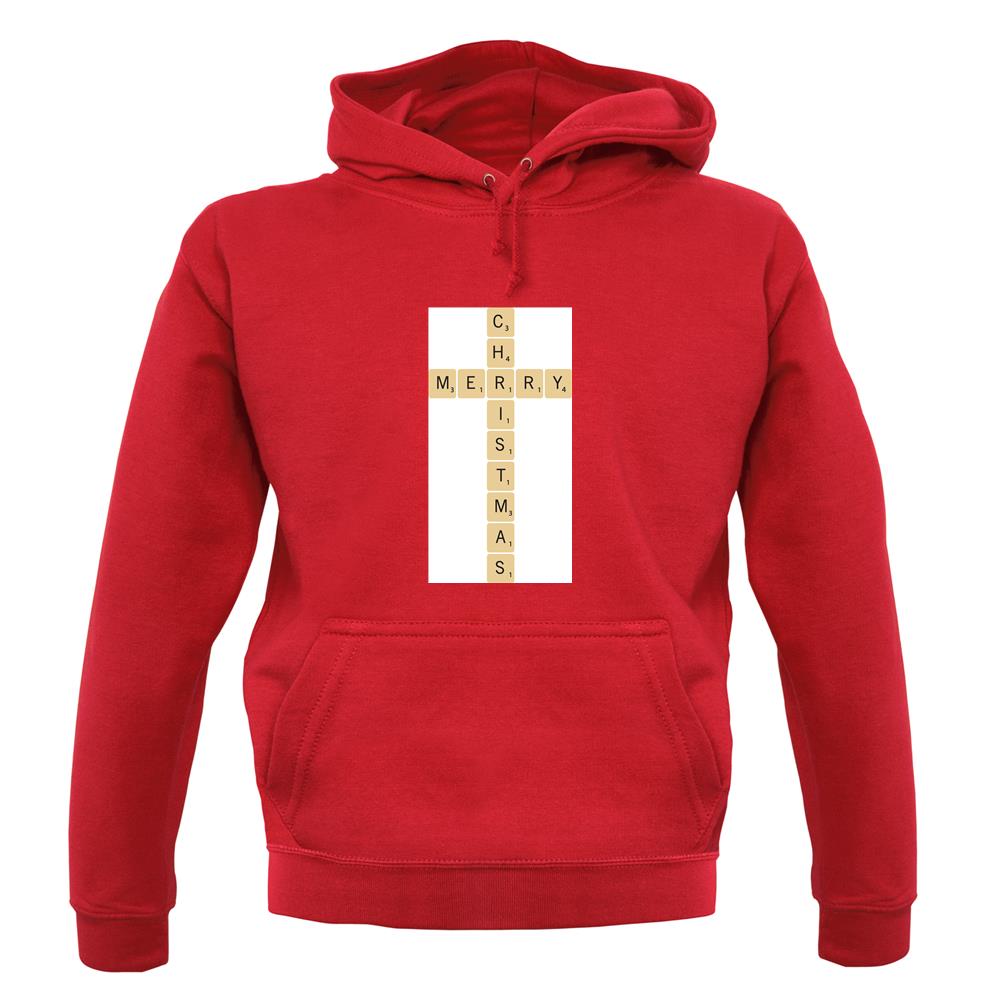 Merry Christmas Letter Piece unisex hoodie