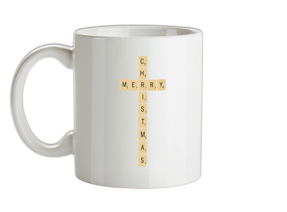 Merry Christmas Letter Piece Ceramic Mug