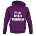 Merry Feckin Christmas unisex hoodie