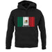 Mexico Barcode Style Flag unisex hoodie