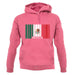 Mexico Barcode Style Flag unisex hoodie