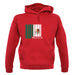 Mexico Barcode Style Flag unisex hoodie