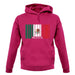 Mexico Barcode Style Flag unisex hoodie