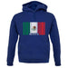 Mexico Barcode Style Flag unisex hoodie