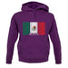 Mexico Barcode Style Flag unisex hoodie