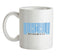 Micronesia Barcode Style Flag Ceramic Mug