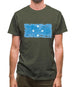 Micronesia Grunge Style Flag Mens T-Shirt