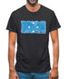 Micronesia Grunge Style Flag Mens T-Shirt