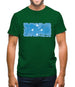 Micronesia Grunge Style Flag Mens T-Shirt