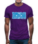Micronesia Grunge Style Flag Mens T-Shirt