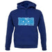 Micronesia Grunge Style Flag unisex hoodie