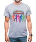 Mighty Morph Rangers Mens T-Shirt