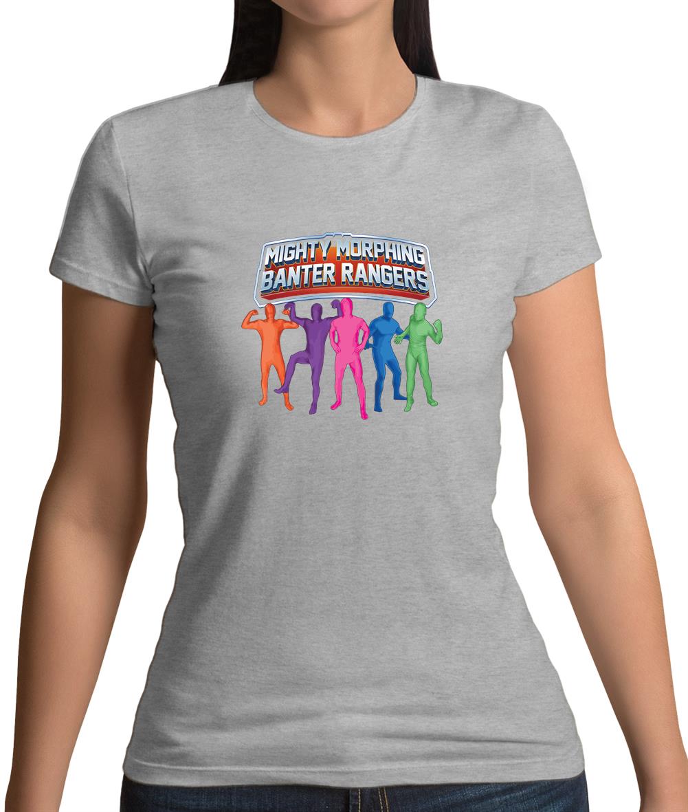 Mighty Morph Rangers Womens T-Shirt