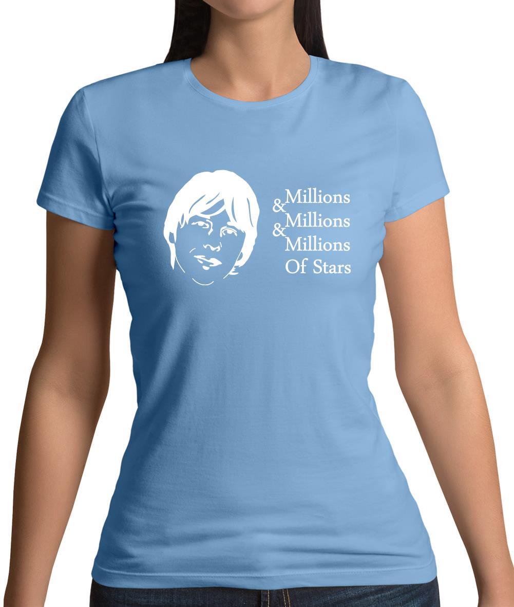 Millions Of Stars Womens T-Shirt