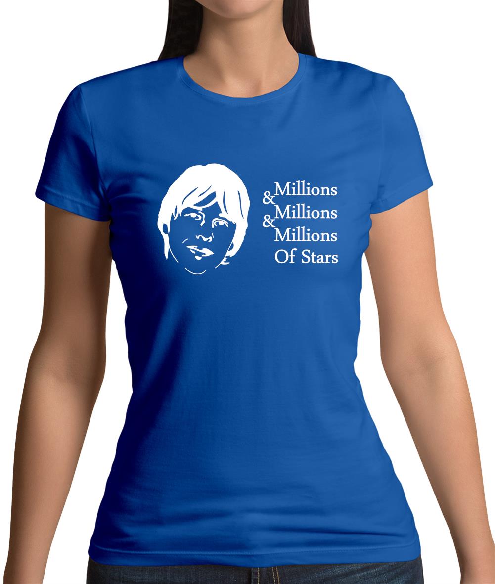 Millions Of Stars Womens T-Shirt