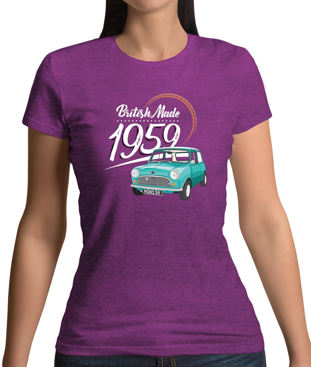 British Made 1959 - Mini Womens T-Shirt