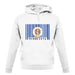 Minnesota Barcode Style Flag unisex hoodie