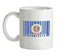 Minnesota Barcode Style Flag Ceramic Mug