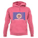 Minnesota Barcode Style Flag unisex hoodie