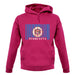 Minnesota Barcode Style Flag unisex hoodie