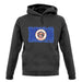 Minnesota Grunge Style Flag unisex hoodie