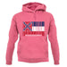 Mississippi Barcode Style Flag unisex hoodie
