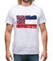 Mississippi Grunge Style Flag Mens T-Shirt