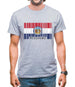 Missouri Barcode Style Flag Mens T-Shirt