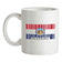 Missouri Barcode Style Flag Ceramic Mug
