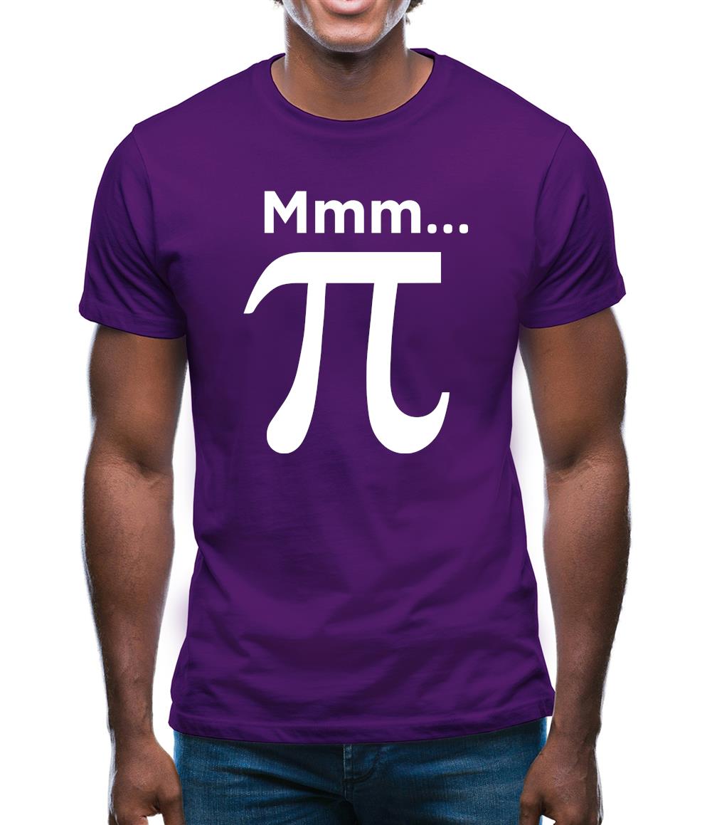 Mmm Pi Mens T-Shirt