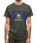 Montana Barcode Style Flag Mens T-Shirt