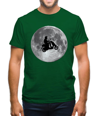 Moped Moon Mens T-Shirt