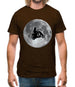 Moped Moon Mens T-Shirt
