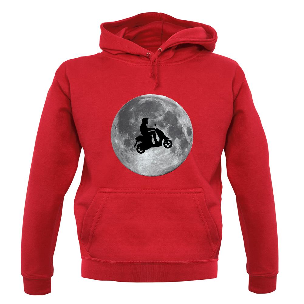 Moped Moon unisex hoodie