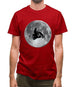 Moped Moon Mens T-Shirt