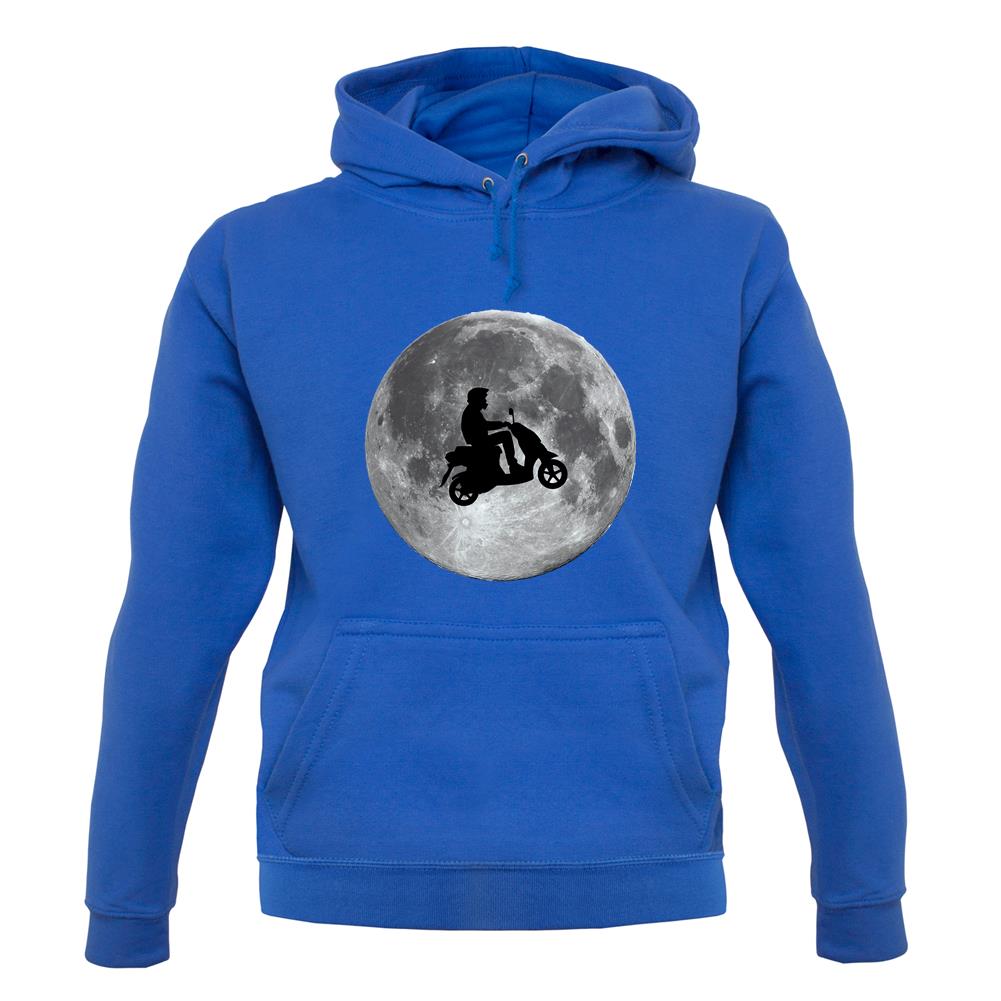 Moped Moon unisex hoodie