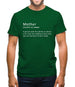 Mother Definition Mens T-Shirt