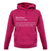 Mother Definition unisex hoodie