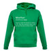 Mother Definition unisex hoodie