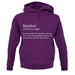 Mother Definition unisex hoodie